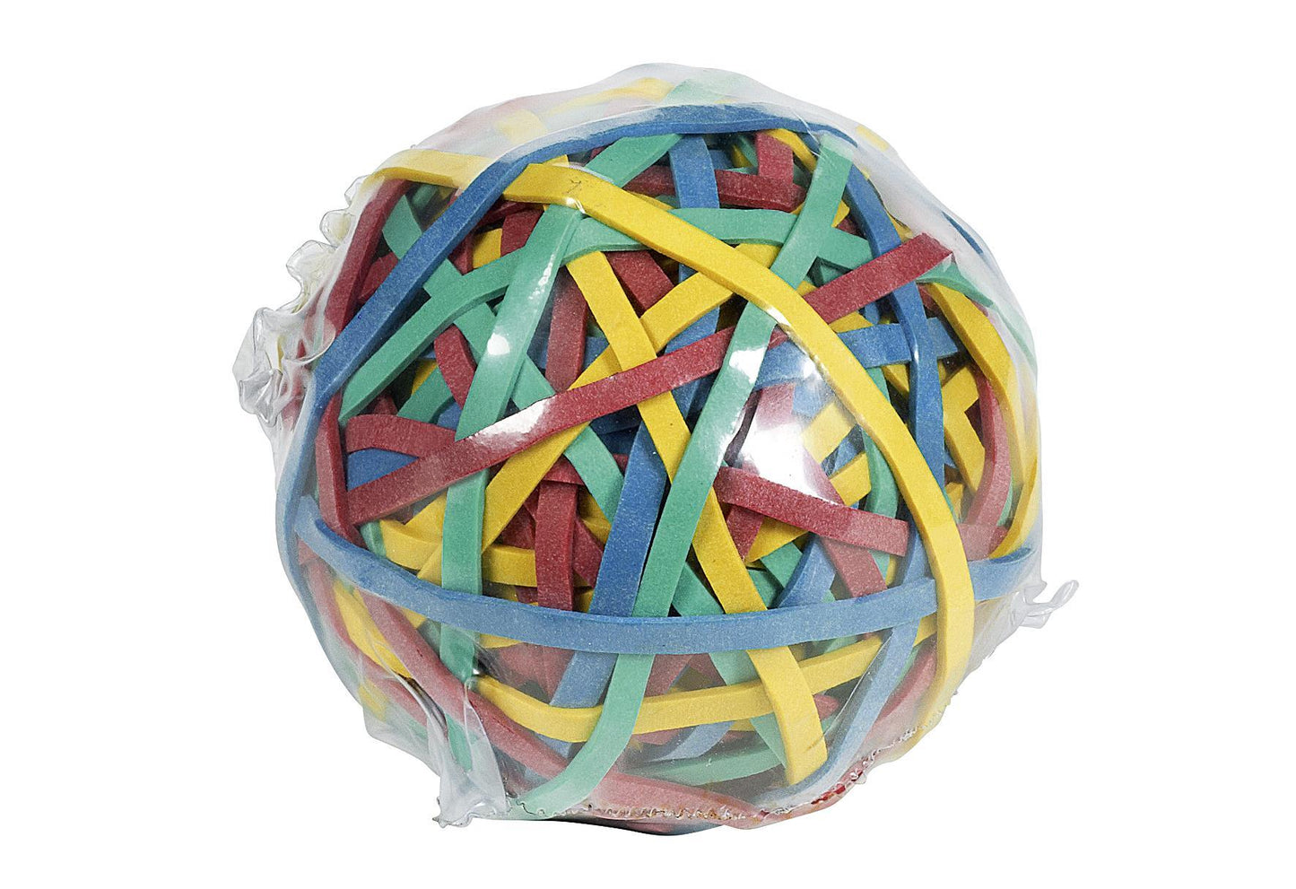 Gummiringball 100g mehrfarbig - VPE: 20