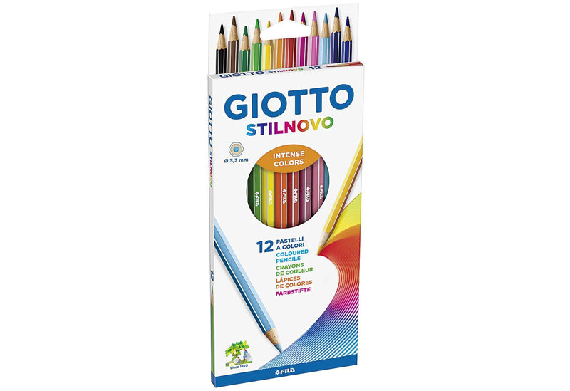 GIOTTO Giotto Stilnovo Buntstifte 12 12er Kartonetui - VPE: 10