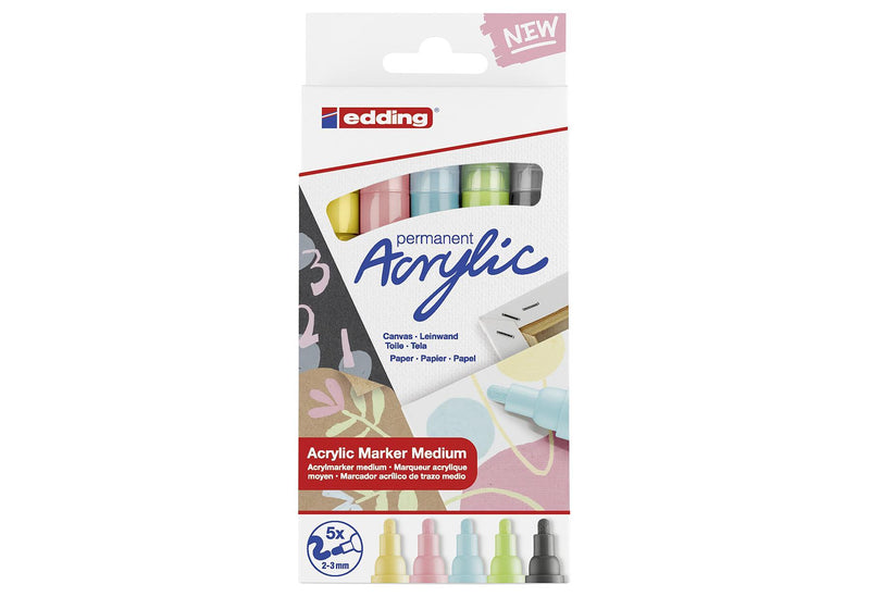 edding Acrylic Marker 5100 paste 5er Etui