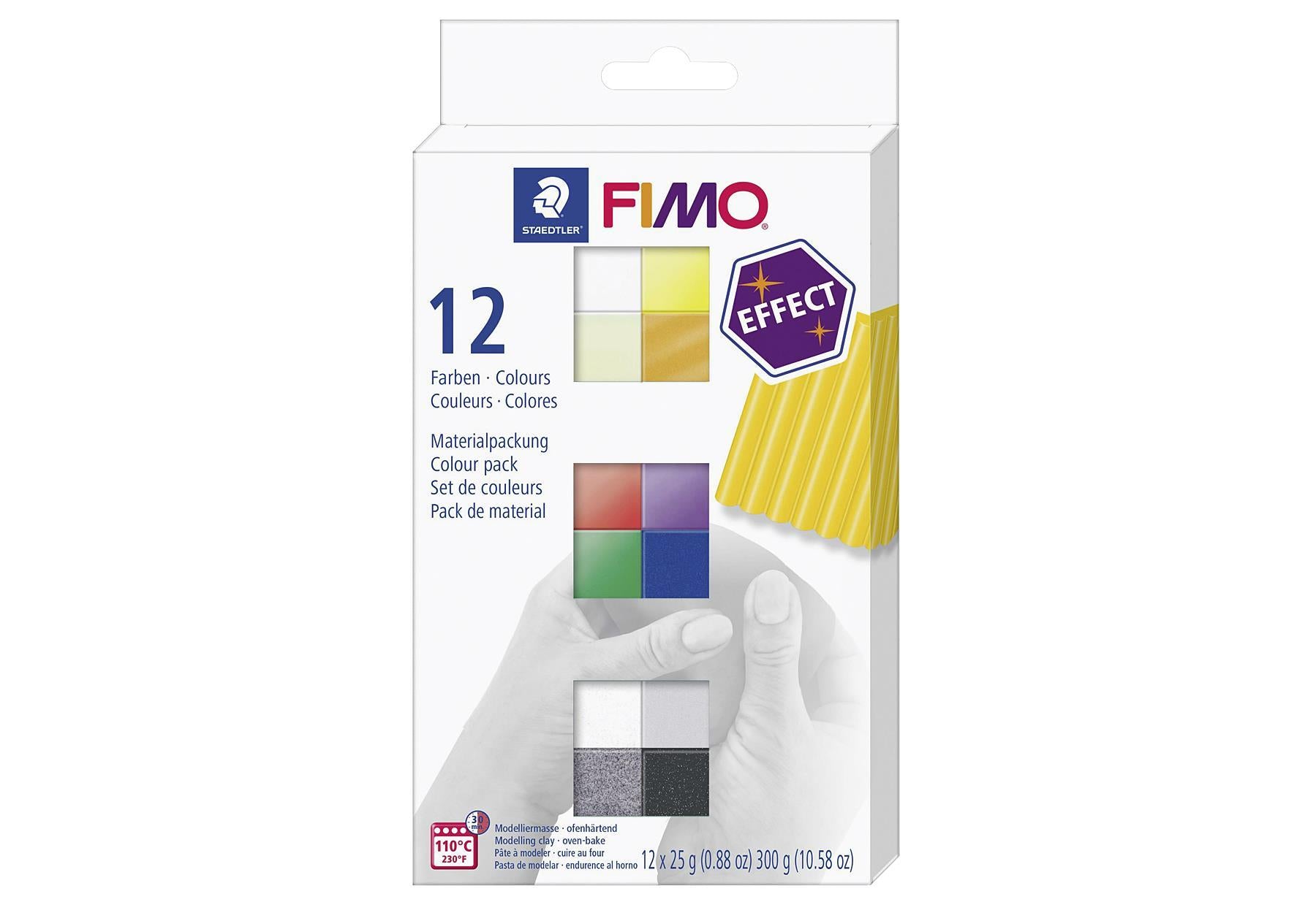 STAEDTLER Fimo Effektfarben sort 12er Karton