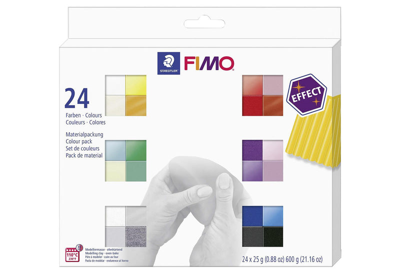 STAEDTLER Fimo Effektfarben sort 24er Karton