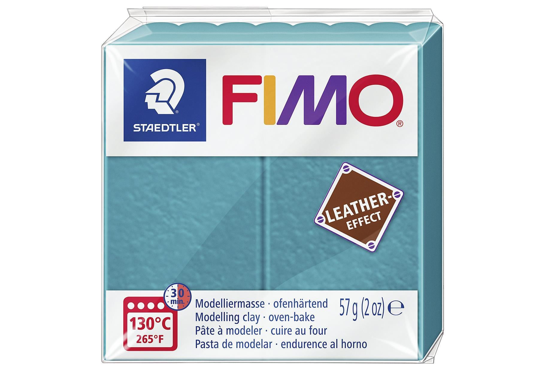 STAEDTLER Modelliermasse 'Fimo Leather Effect' - VPE: 6