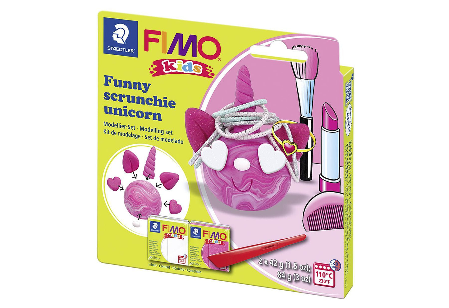 STAEDTLER Fimo kids funkits unicorn 4-teilig