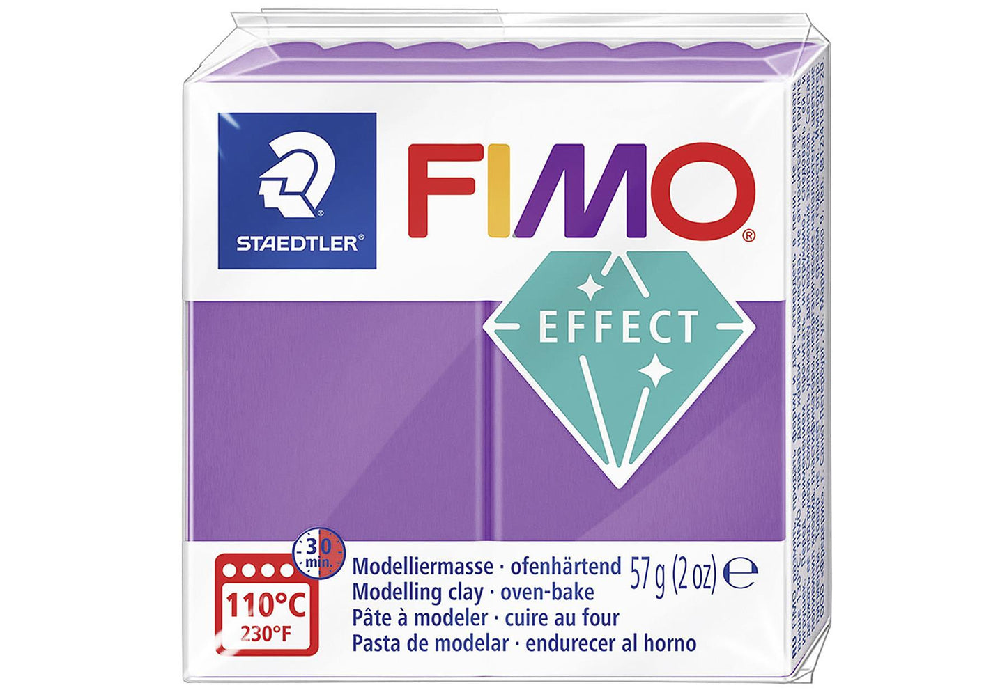 STAEDTLER Modelliermasse 'Fimo Effect' - VPE: 6