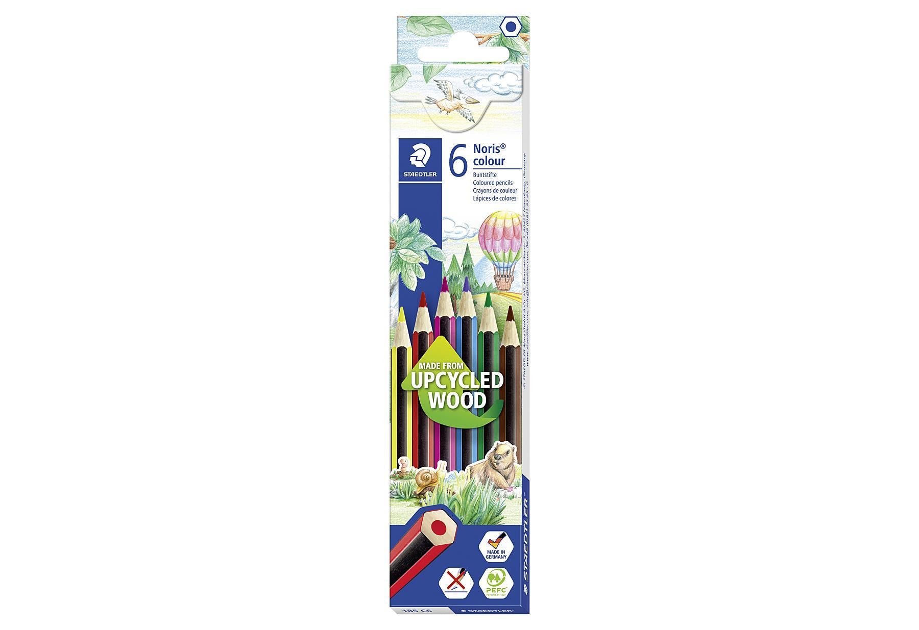 STAEDTLER Farbstifte Noris colour 6er Kartonetui - VPE: 10