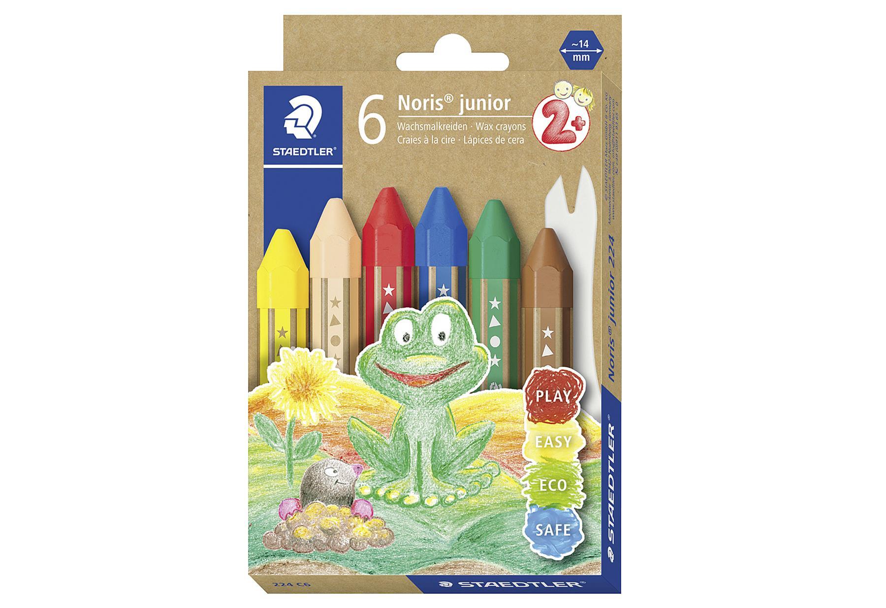 STAEDTLER Wachsmalkreide Noris jun 6er Kartonetui - VPE: 6