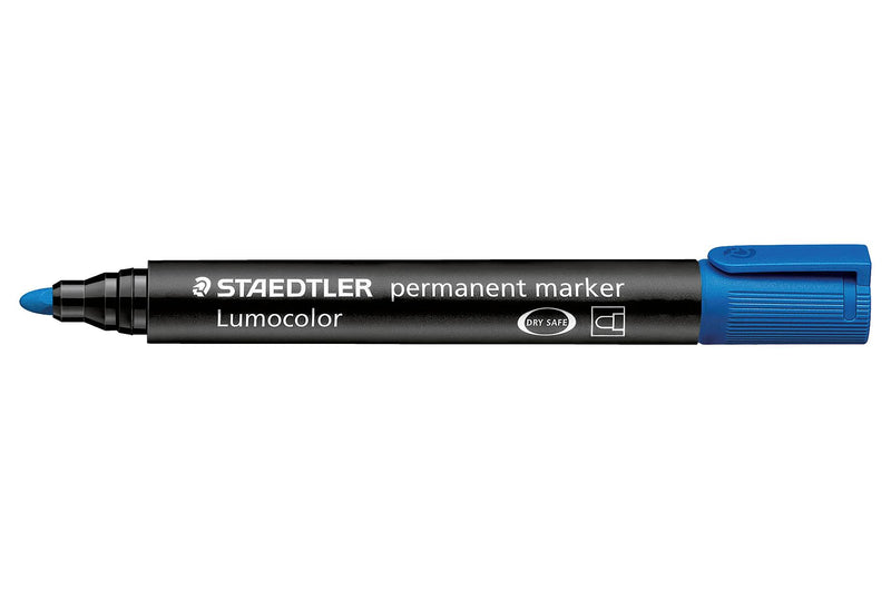 STAEDTLER Universalmarker Lumocolor blau - VPE: 10
