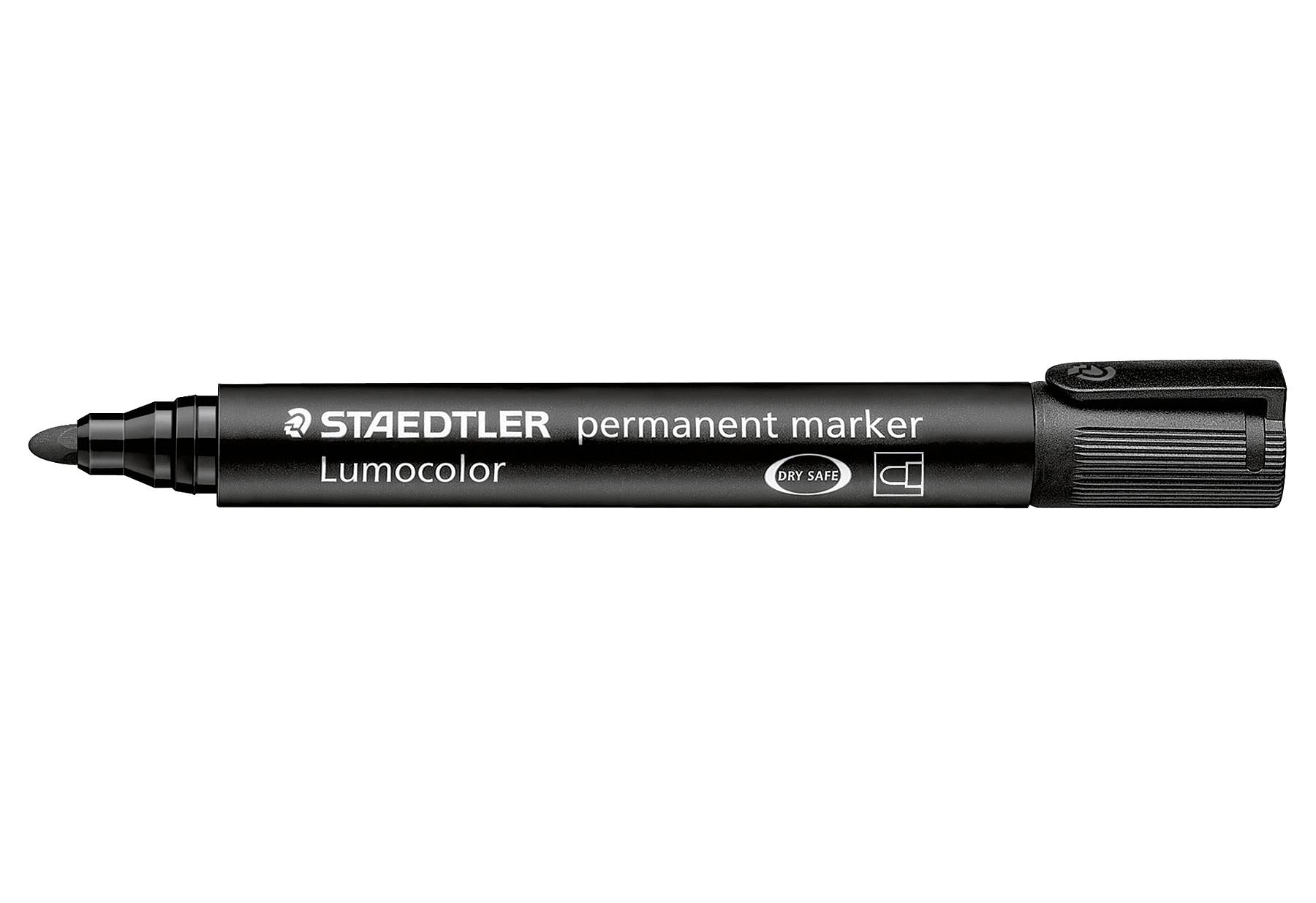STAEDTLER Universalmarker Lumocolor schw - VPE: 10