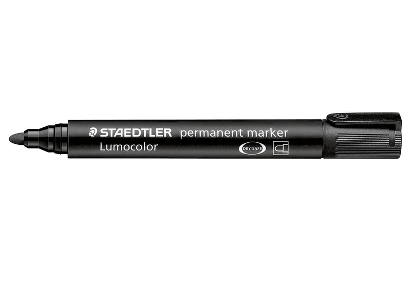 STAEDTLER Universalmarker Lumocolor schw - VPE: 10