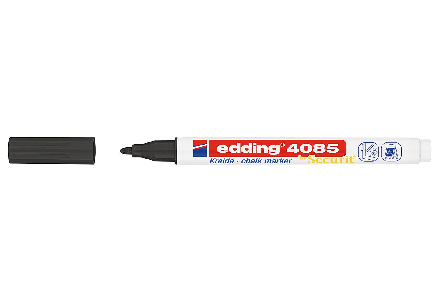 edding Kreidemarker 4085 schwarz - VPE: 10