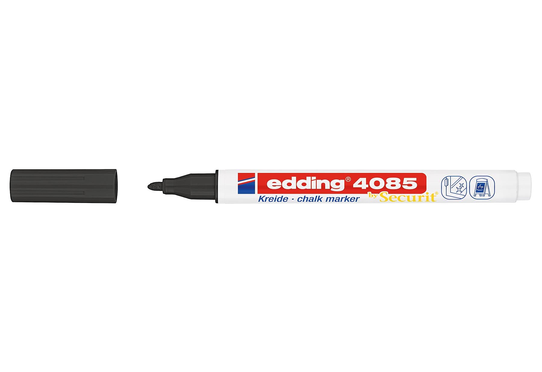 edding Kreidemarker 4085 schwarz - VPE: 10