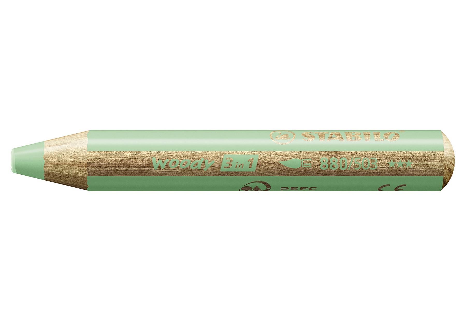 STABILO Buntstift 'woody 3 in 1' - VPE: 5