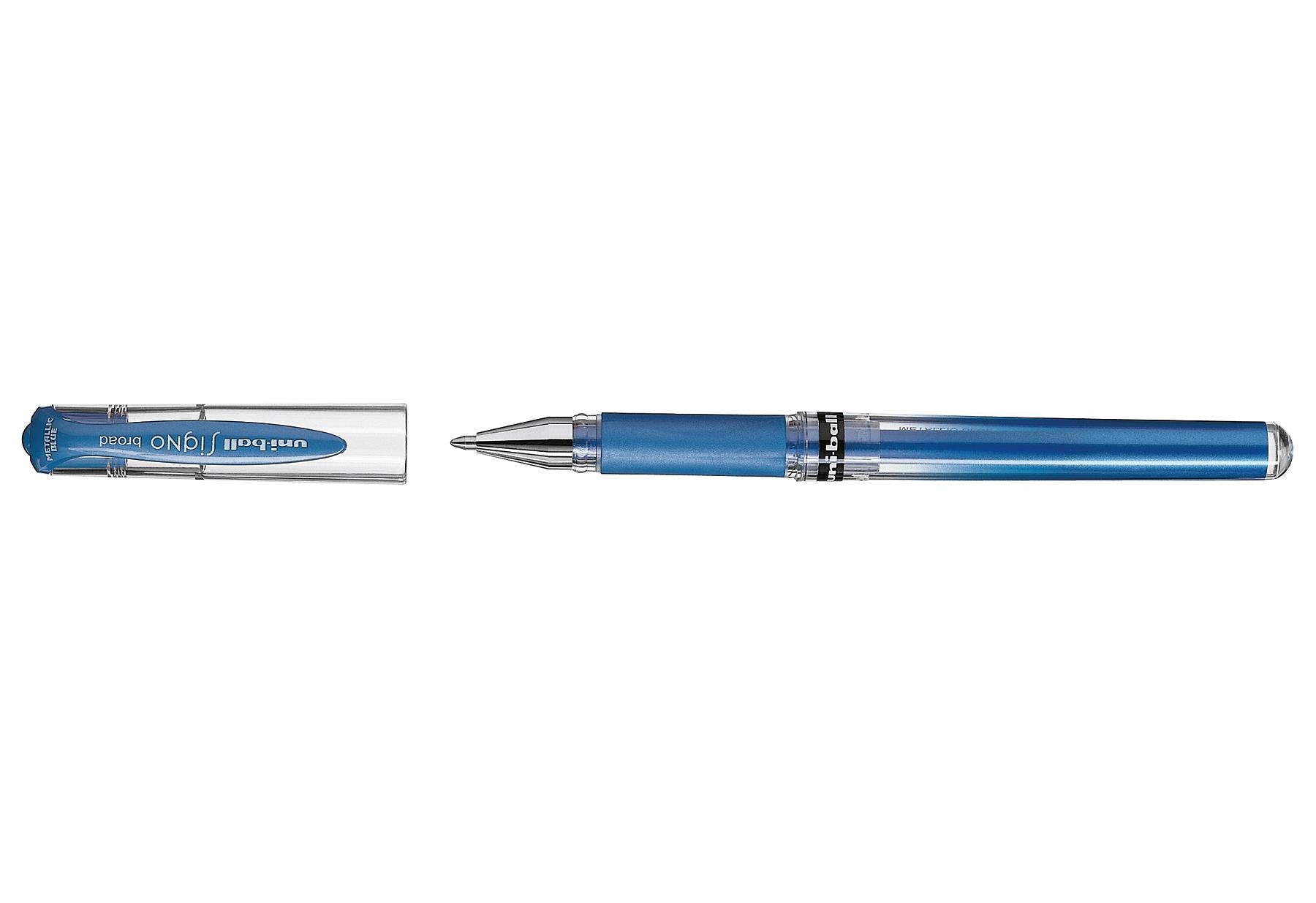 UNIBALL Gelroller SIGNO UM-153 blau me - VPE: 12
