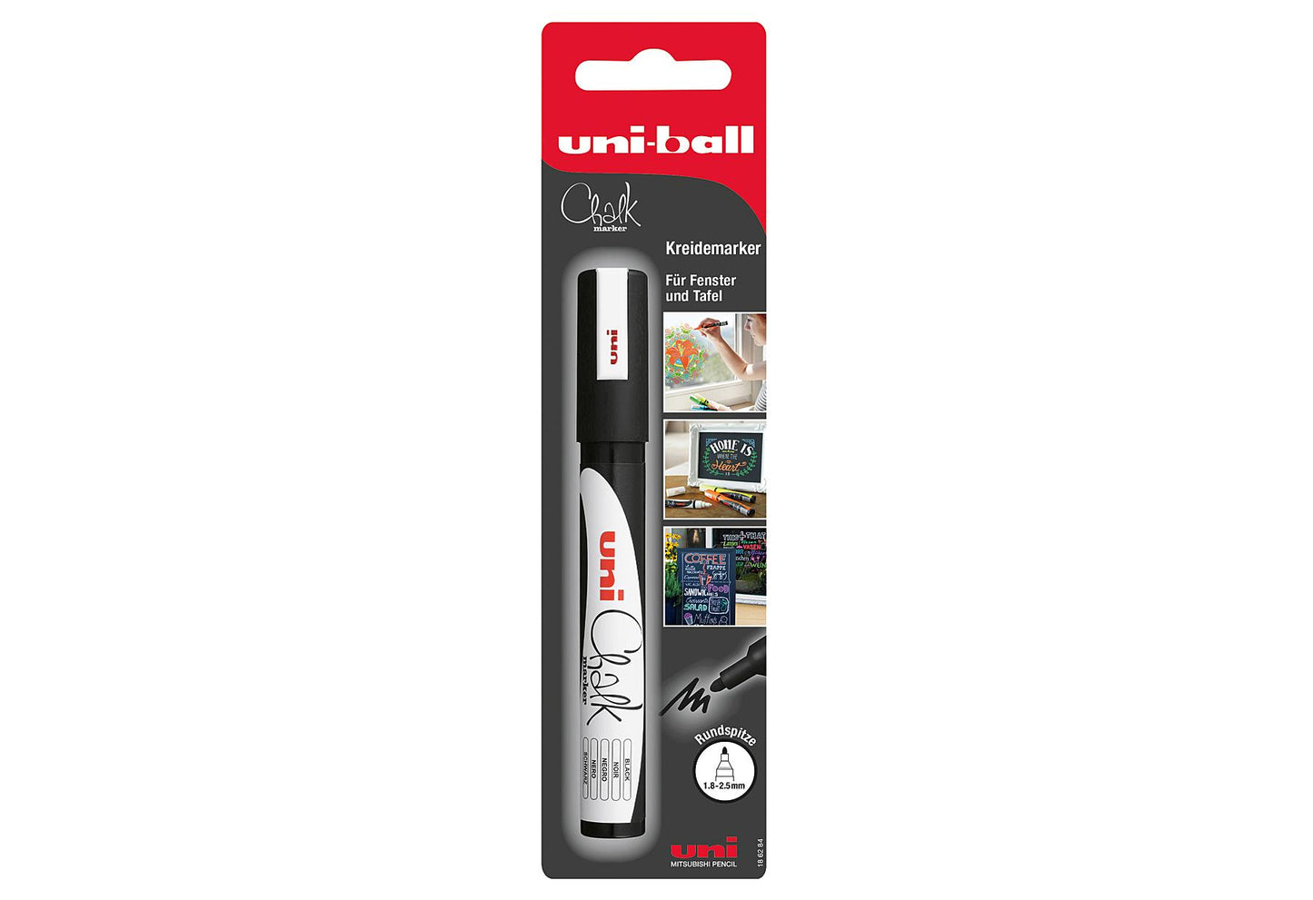 UNIBALL Kreidemarker 'Chalk PWE-5M' - VPE: 5