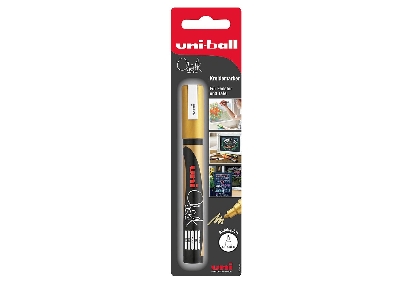 UNIBALL Kreidemarker 'Chalk PWE-5M' - VPE: 5