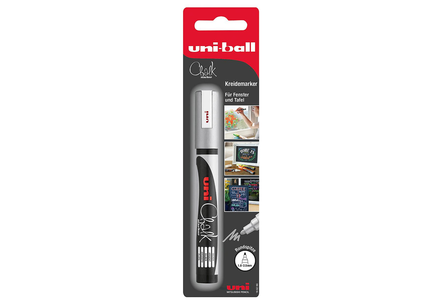 UNIBALL Kreidemarker 'Chalk PWE-5M' - VPE: 5