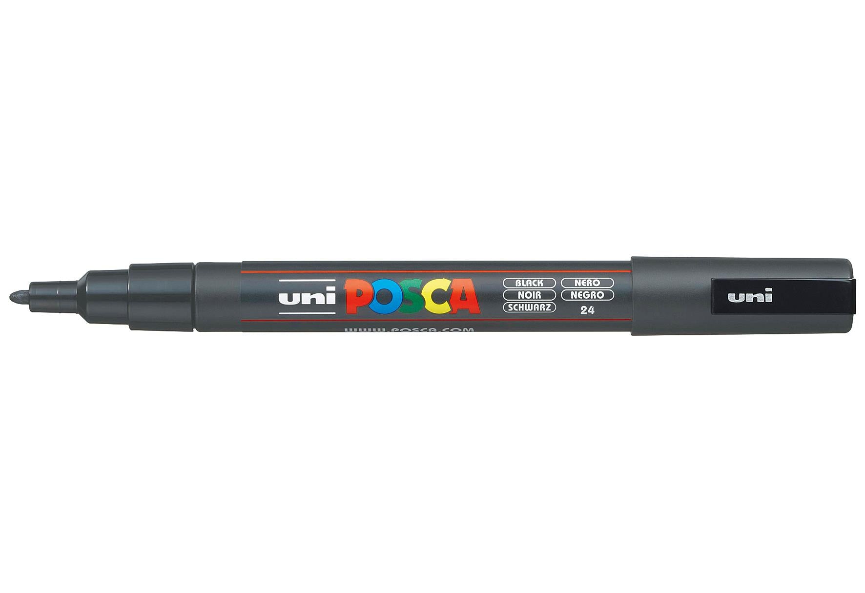 UNIBALL Marker POSCA PC-3M schwarz - VPE: 6
