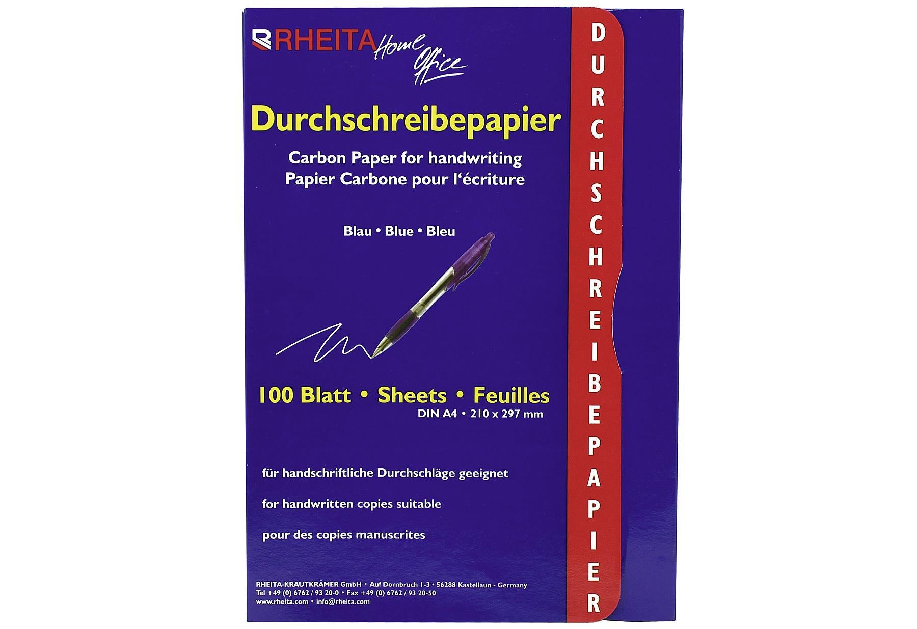 Durchschreibepapier 10 Blatt - VPE: 10