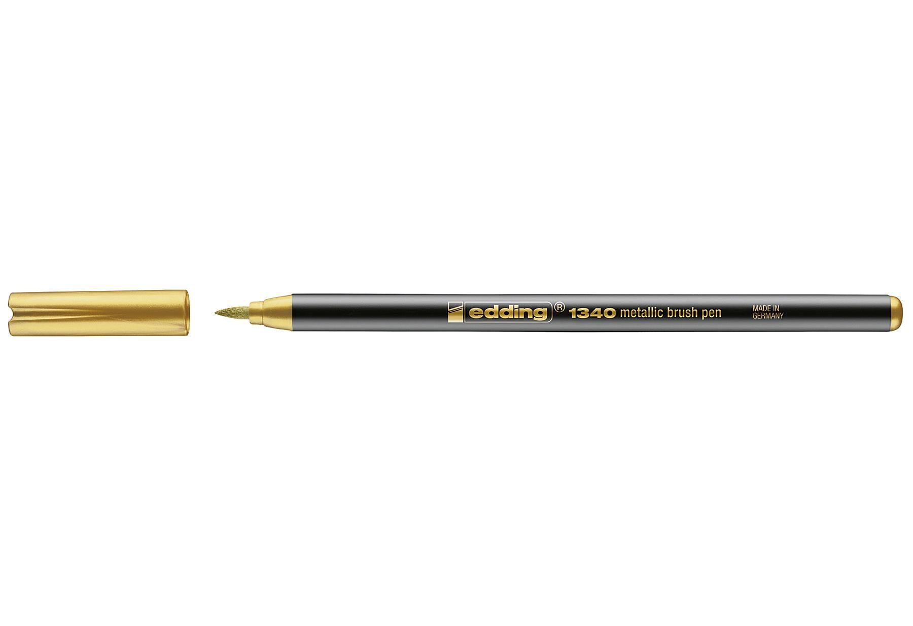 edding Pinselstift 1340 metallic - VPE: 10