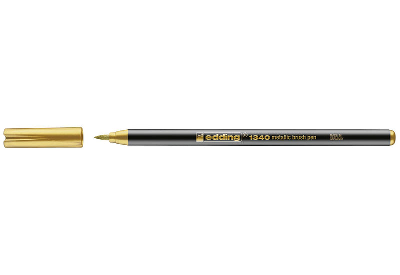 edding Pinselstift 1340 metallic - VPE: 10