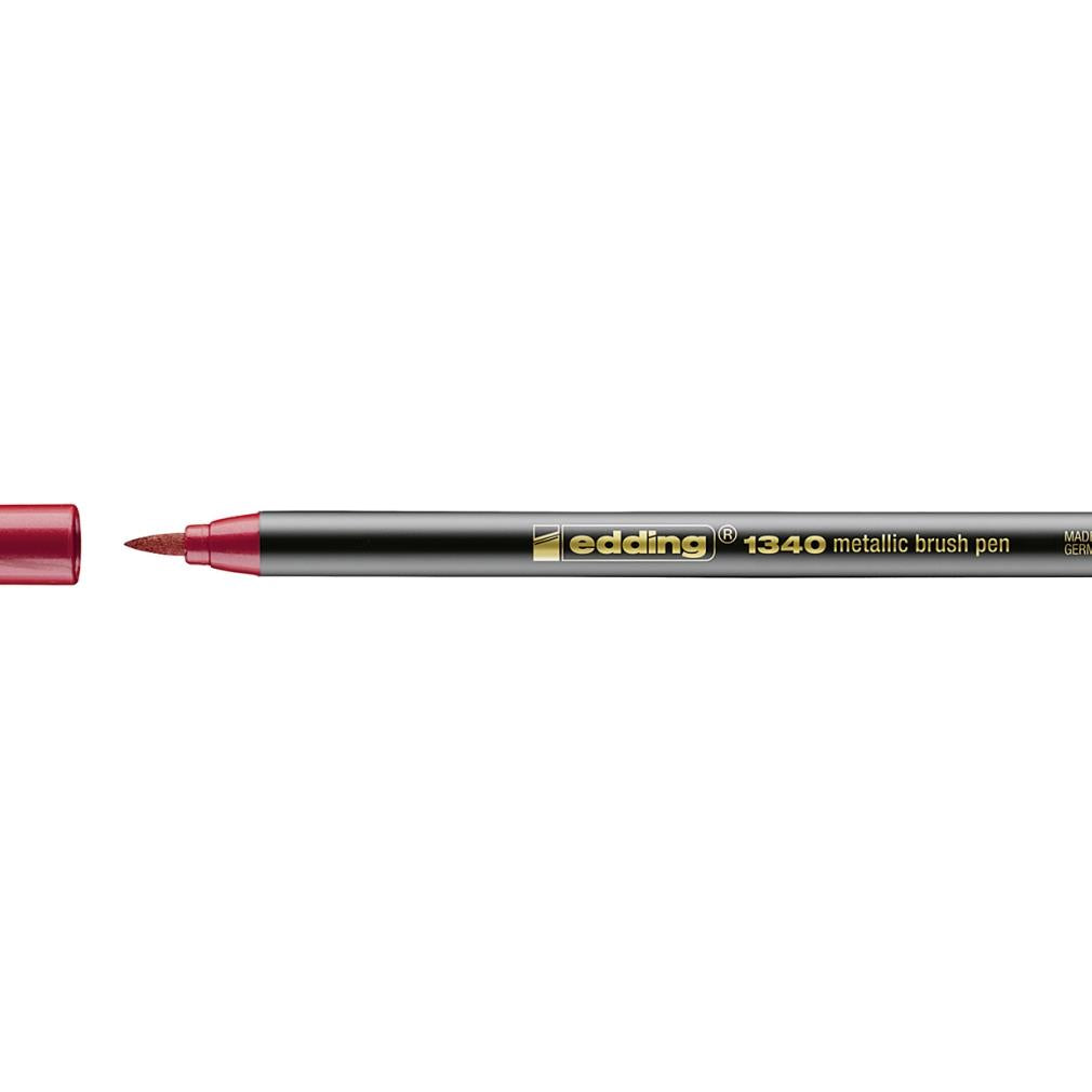 edding Pinselstift 1340 metallic - VPE: 10