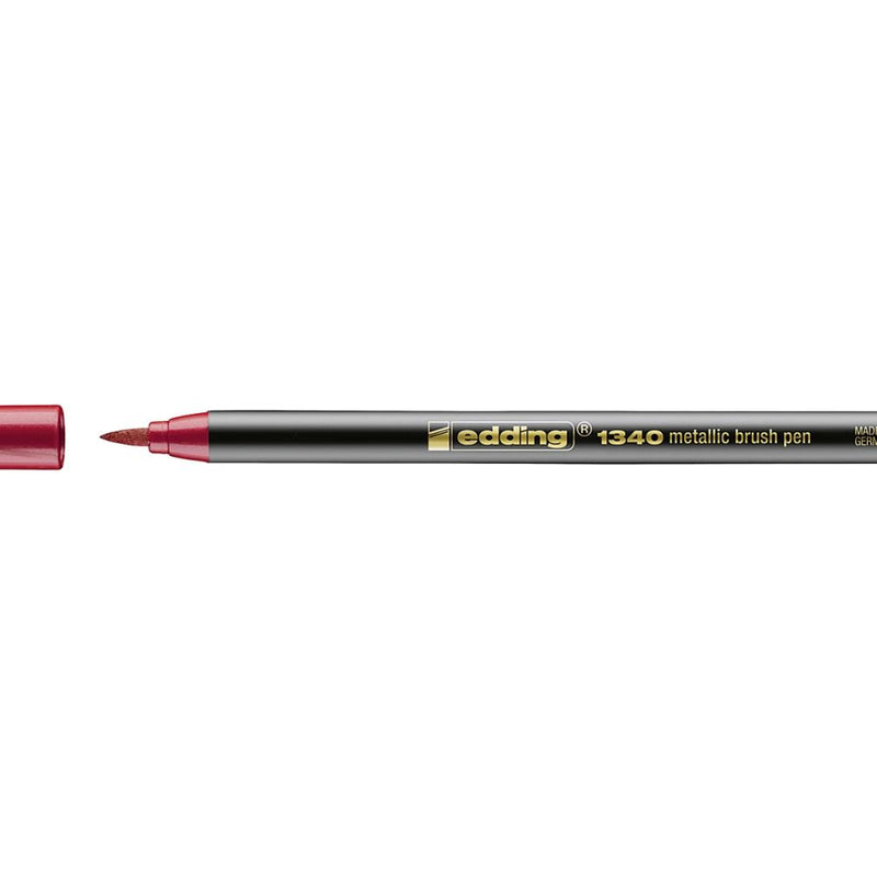 edding Pinselstift 1340 metallic - VPE: 10