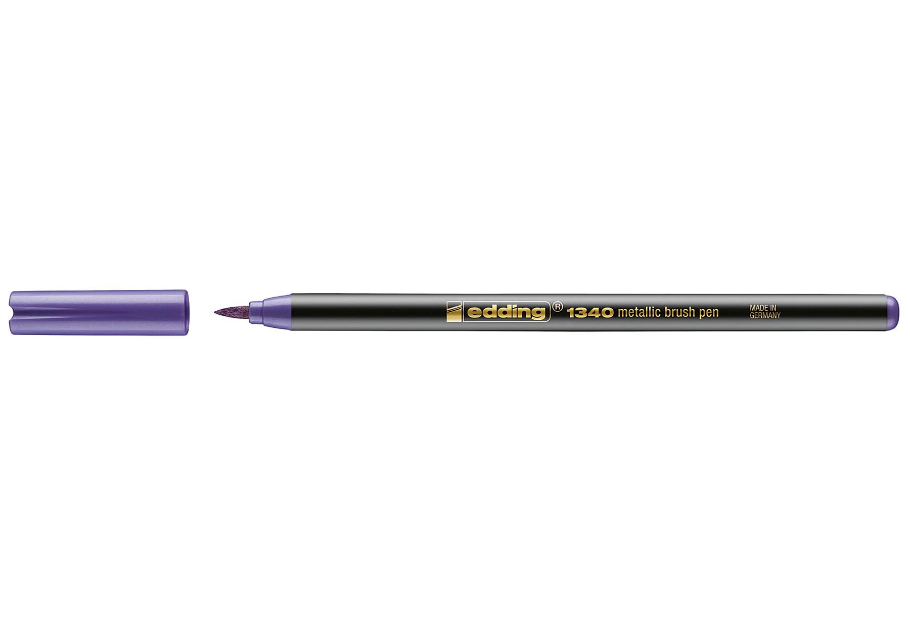 edding Pinselstift 1340 metallic - VPE: 10