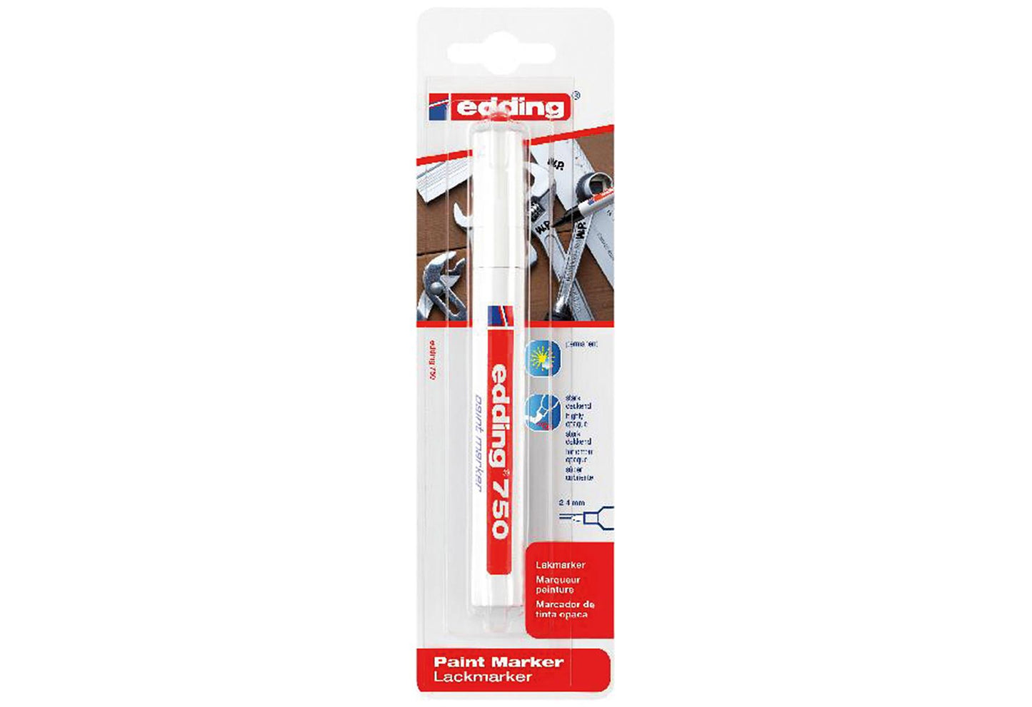 edding Lackmarker 750 - VPE: 10