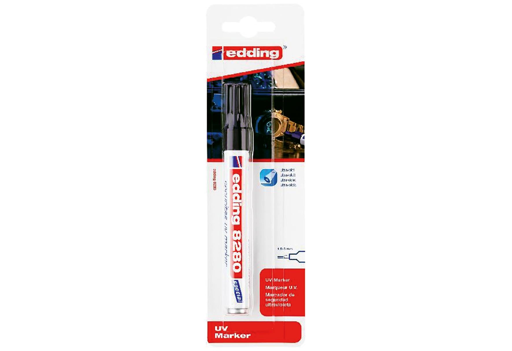 edding Securitas UV-Marker 8280 - VPE: 10