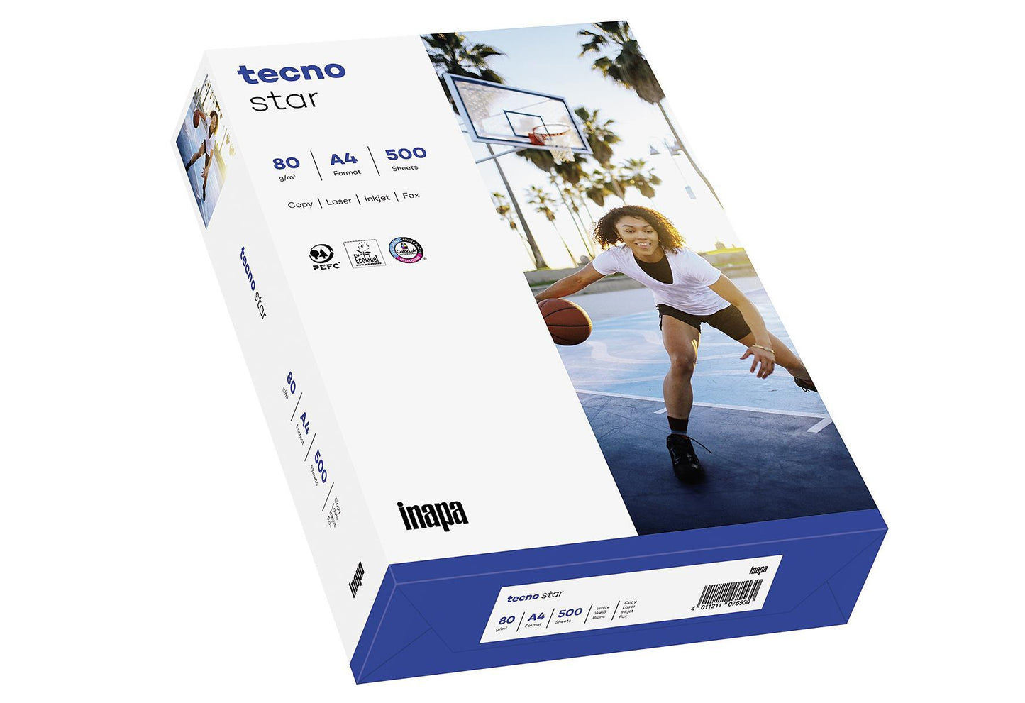 Kopierpapier Tecno Star 500 BL 500 Blatt - VPE: 5