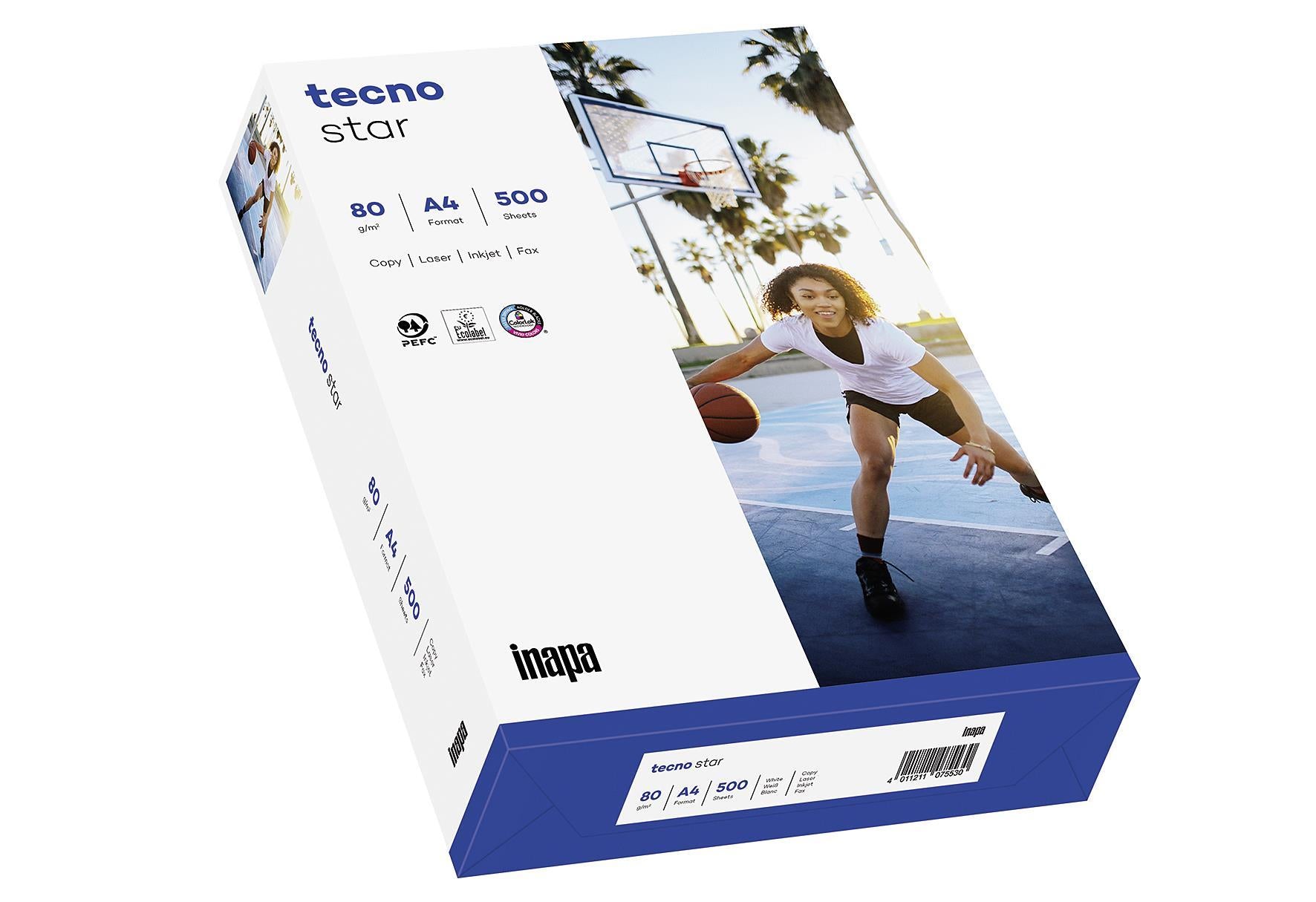 Kopierpapier Tecno Star 500 BL 500 Blatt - VPE: 5