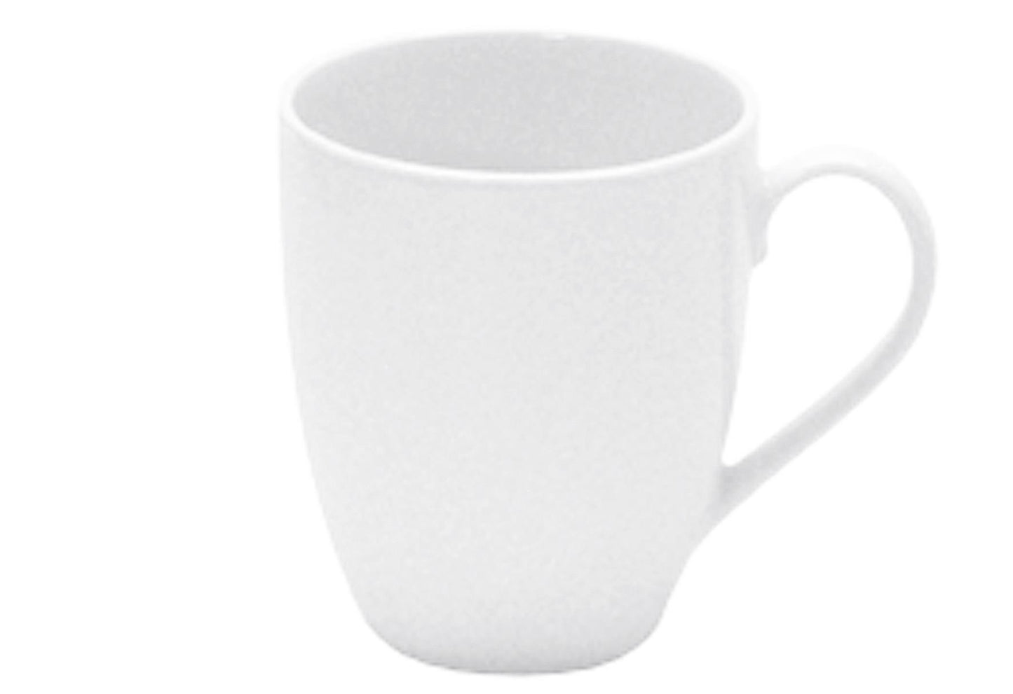 RETSCH Kaffeebecher Porzellan 300ml Höhe 10cm weiß - VPE: 6
