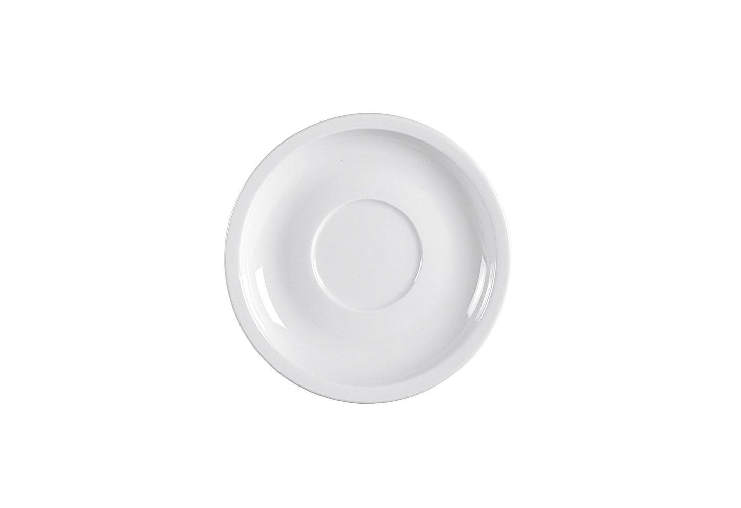 RETSCH Kaffeeuntere Classico stapelbar Ø15cm weiß - VPE: 6