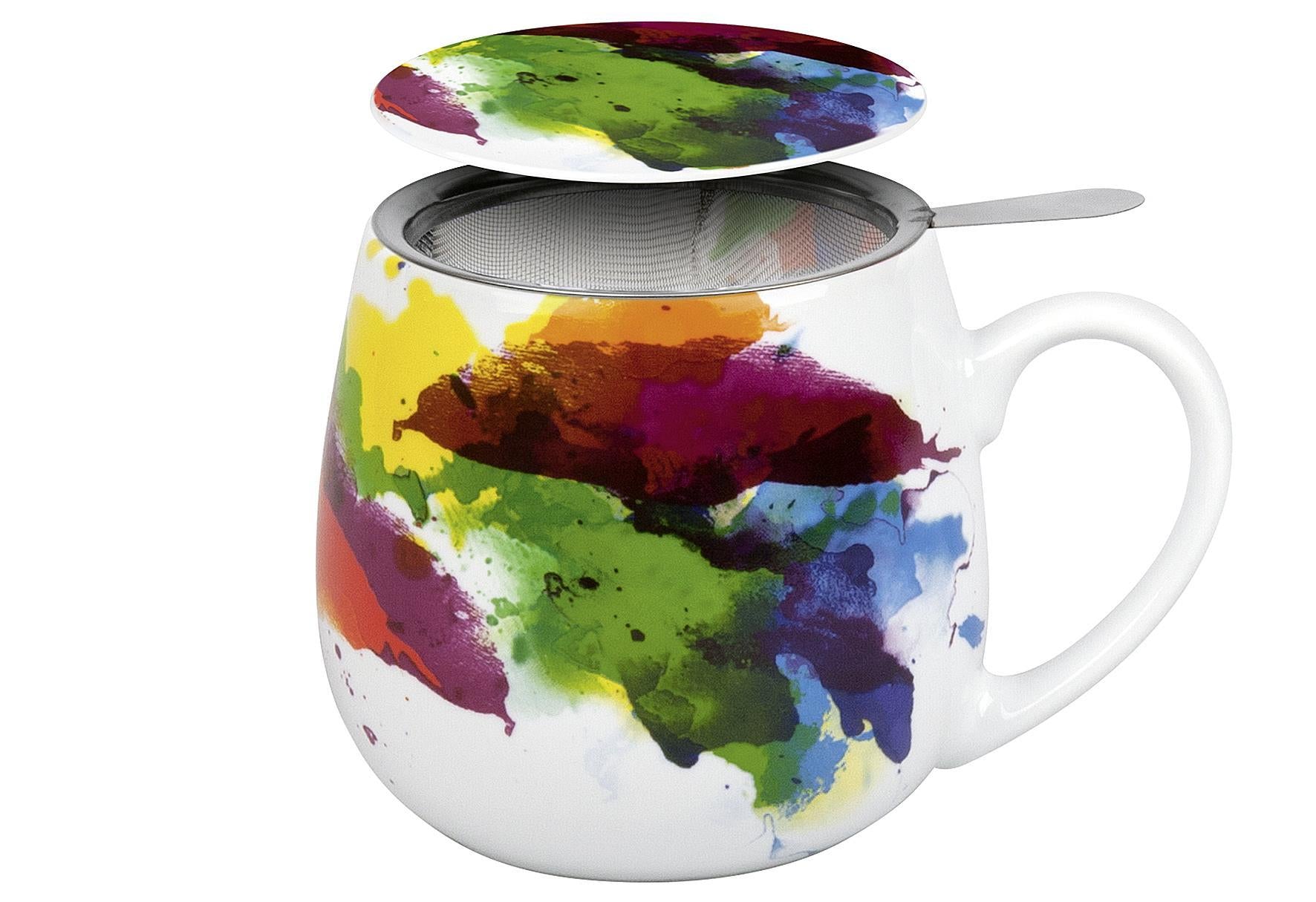 KÖNITZ Teebecher 'on colour' Sieb | Deckel - VPE: 6