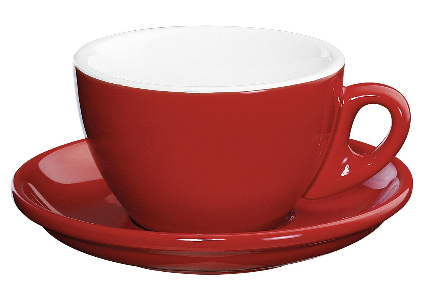 cilio tisch-accessoires Cappuccinotasse 'Roma' mit Untertasse - VPE: 6