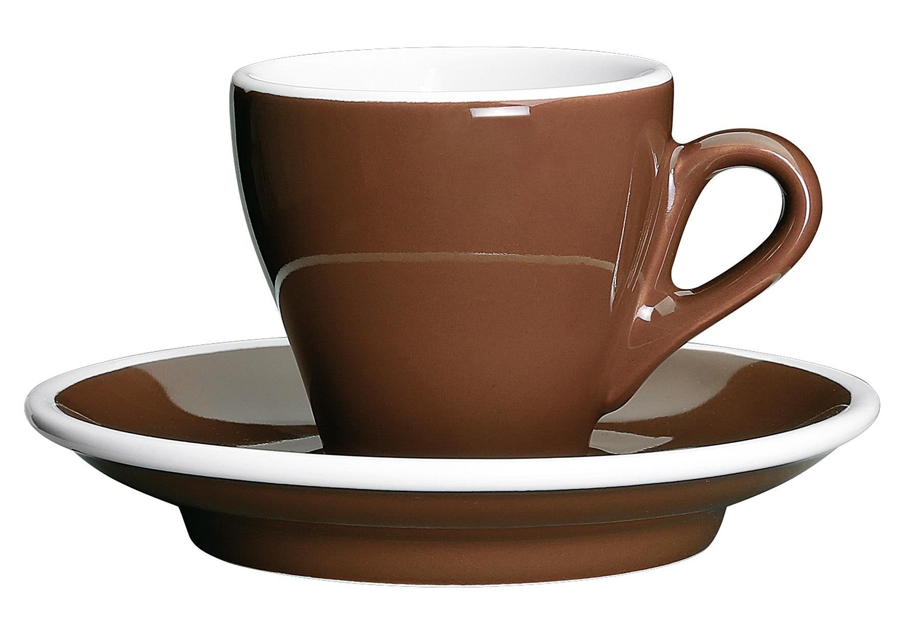 cilio tisch-accessoires Espressotasse 'Milano' mit Untertasse - VPE: 6