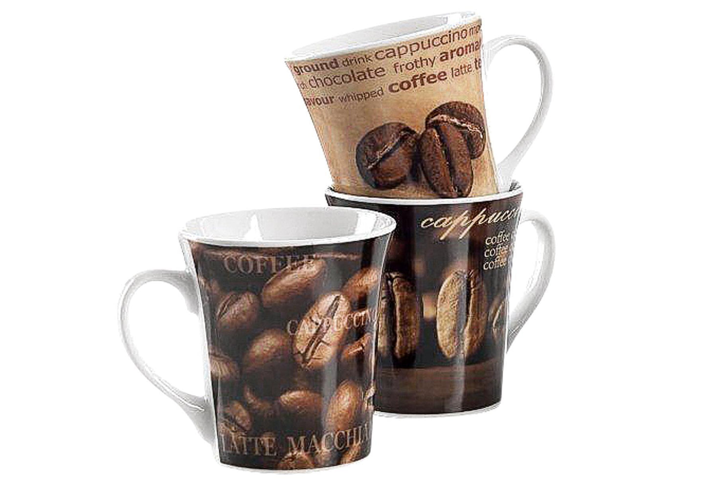 RITZENHOFF & BREKER Kaffeebecher Rustica 312ml sortiert 1 Stück