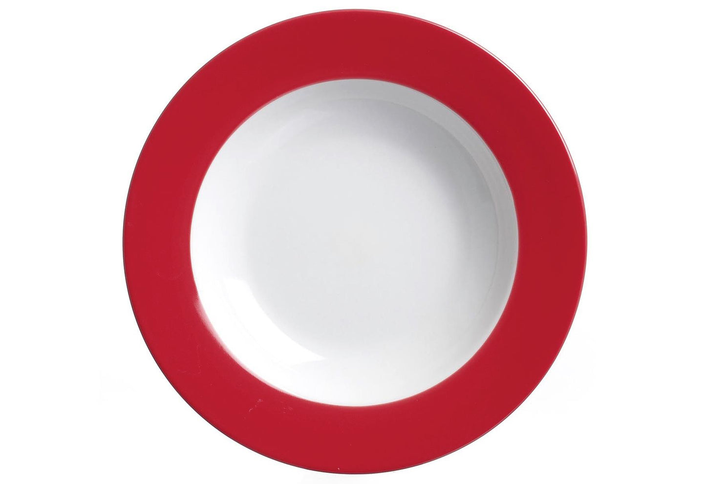 RITZENHOFF & BREKER Suppenteller 'Doppio' rot 6er Pack - VPE: 6