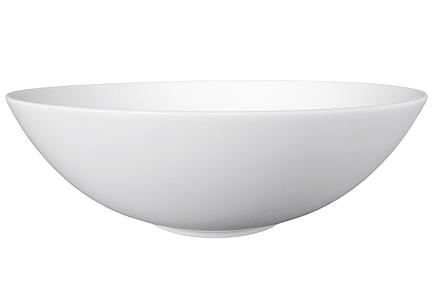 WELLCO Schale Royal Porzellan Ø21cm weiß - VPE: 6