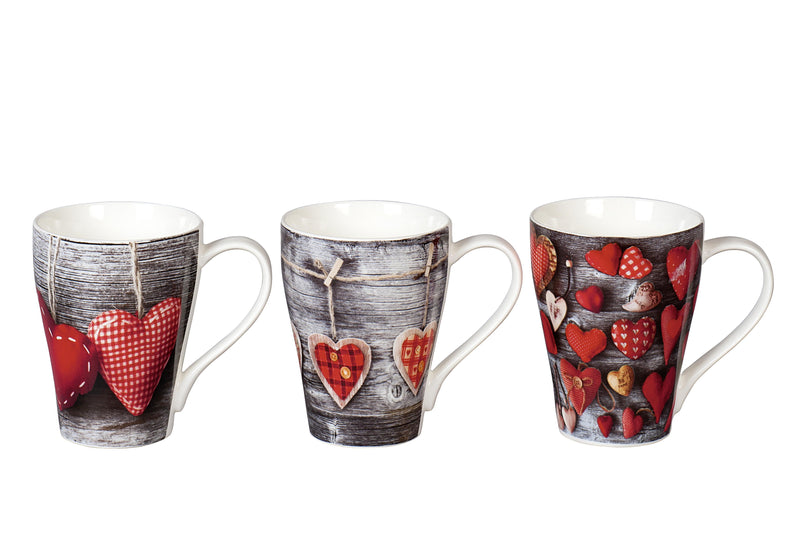 Kaffeebecher 'Herz' - VPE: 12