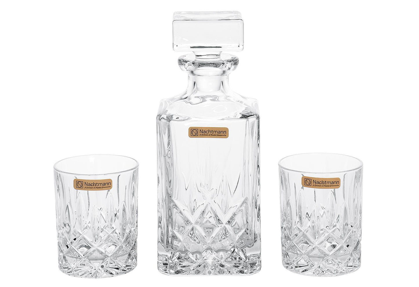 Nachtmann Whiskykaraffe Noblesse Set 3teilig 3teilig