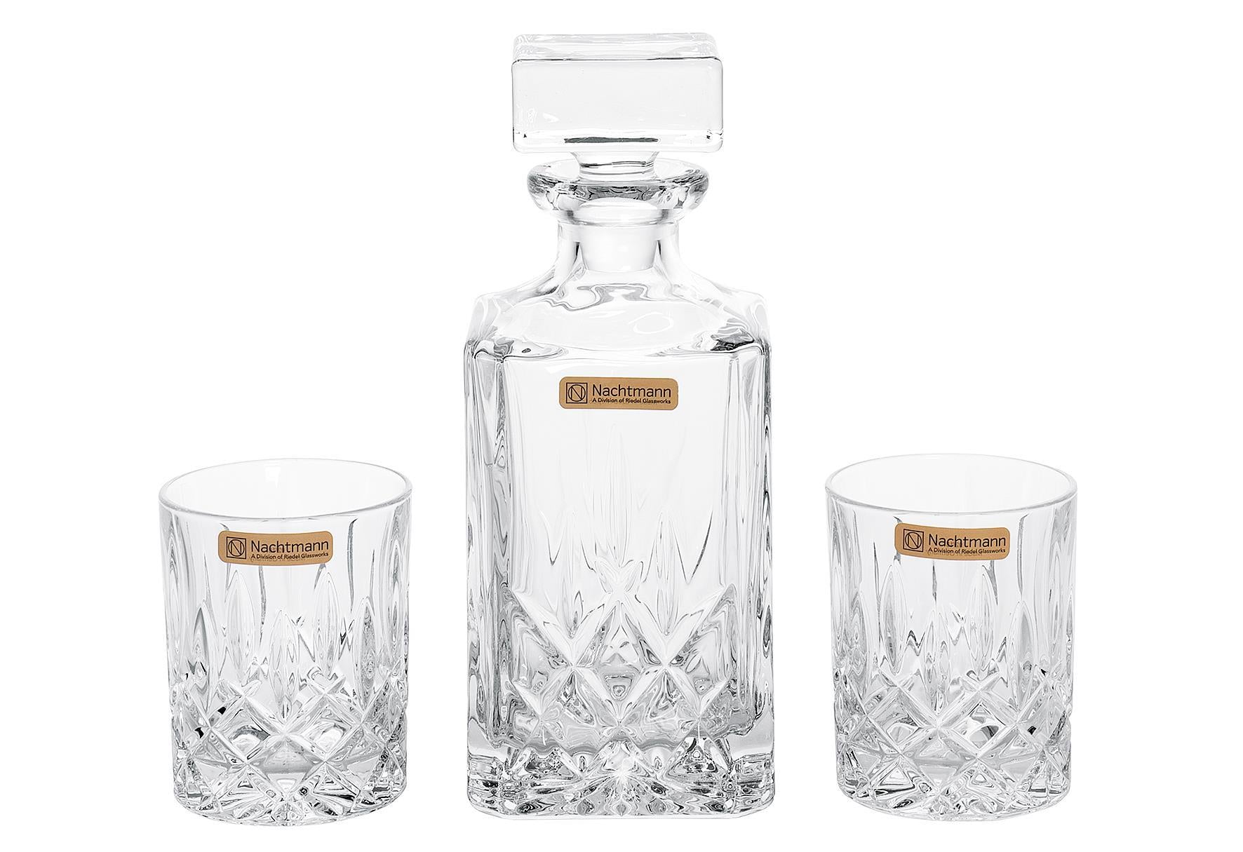 Nachtmann Whiskykaraffe Noblesse Set 3teilig 3teilig