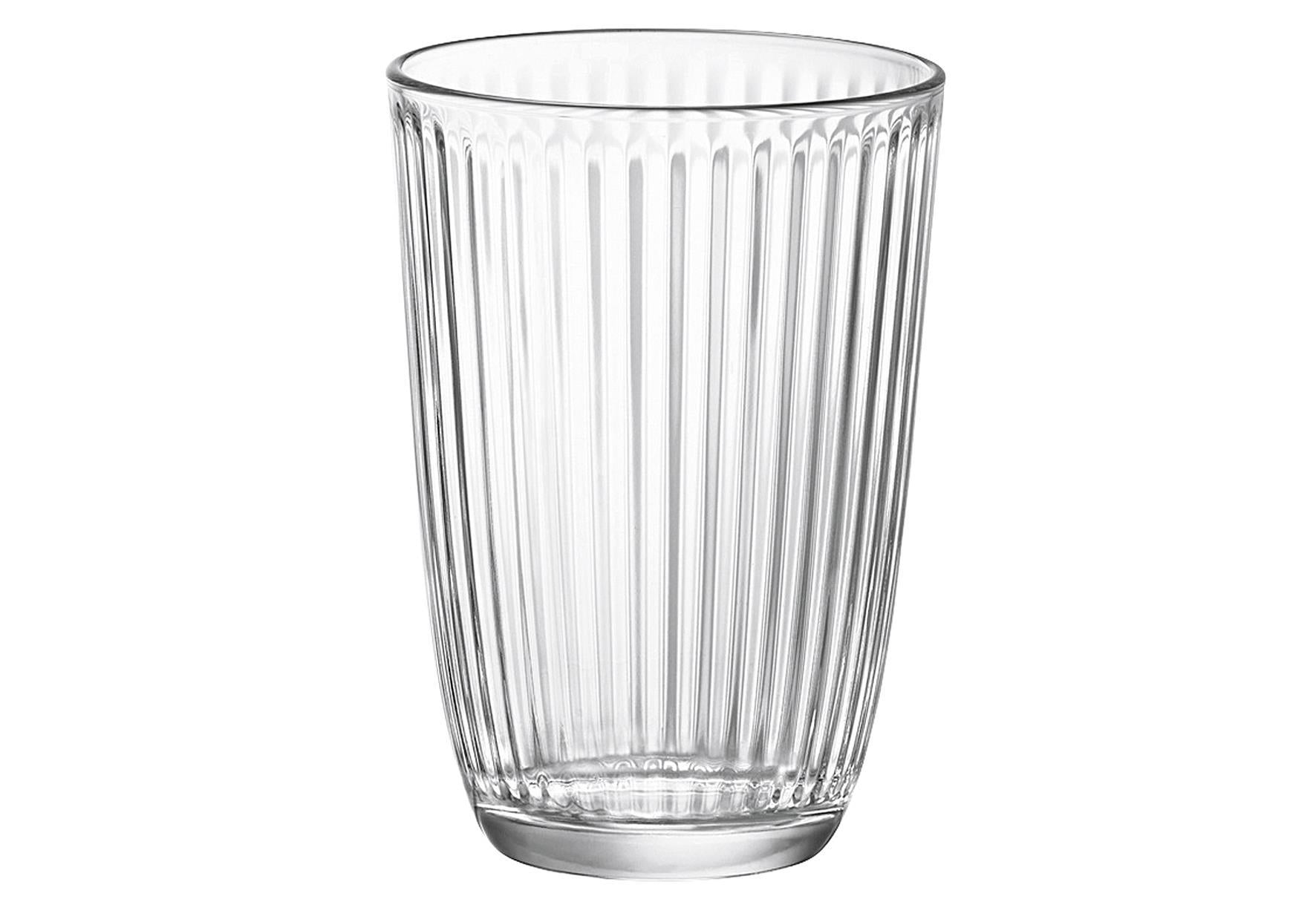 BORMIOLI ROCCO Longdrinkbecher Line klar 39cl H12cm Ø85cm 6er Set 6 Stück