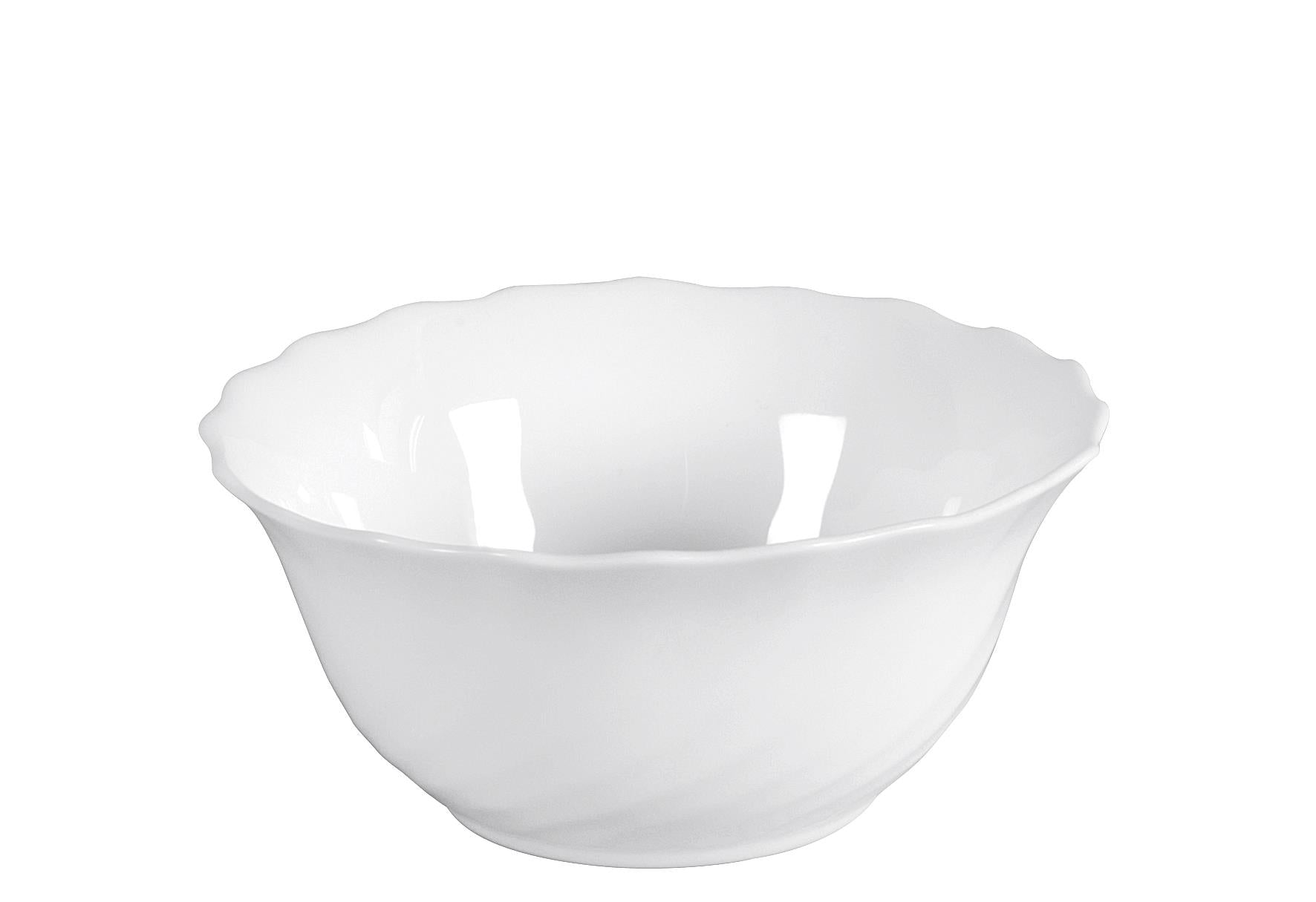 LUMINARC Schale Trianon Ø12cm weiß - VPE: 6