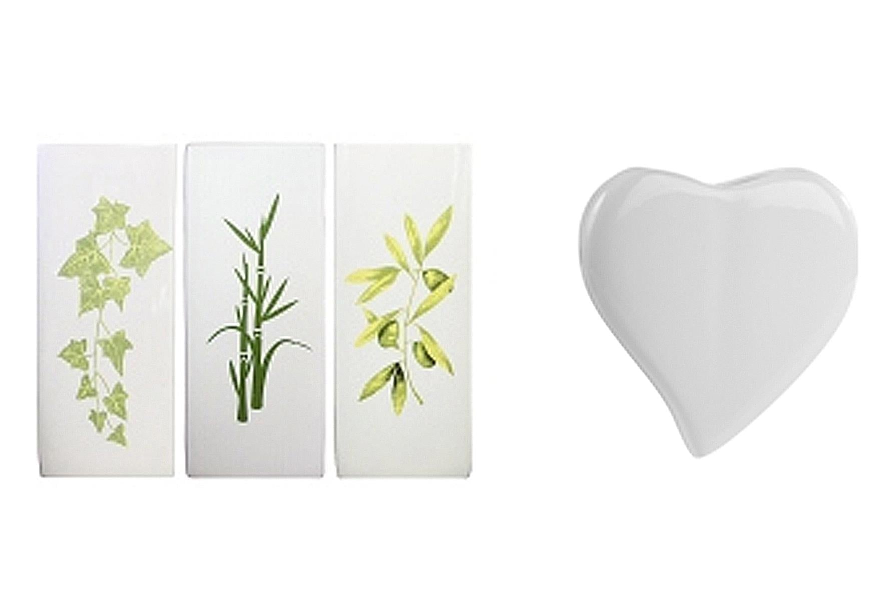 BENTA Flachverdunster Keramik Wild Flowers 250 ml 21x85x35cm sortiert