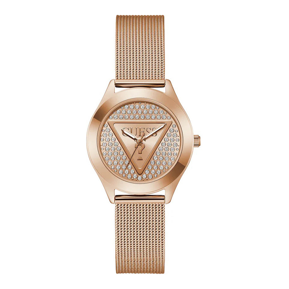Guess Glitz Plaque GW0835L3 Damenuhr