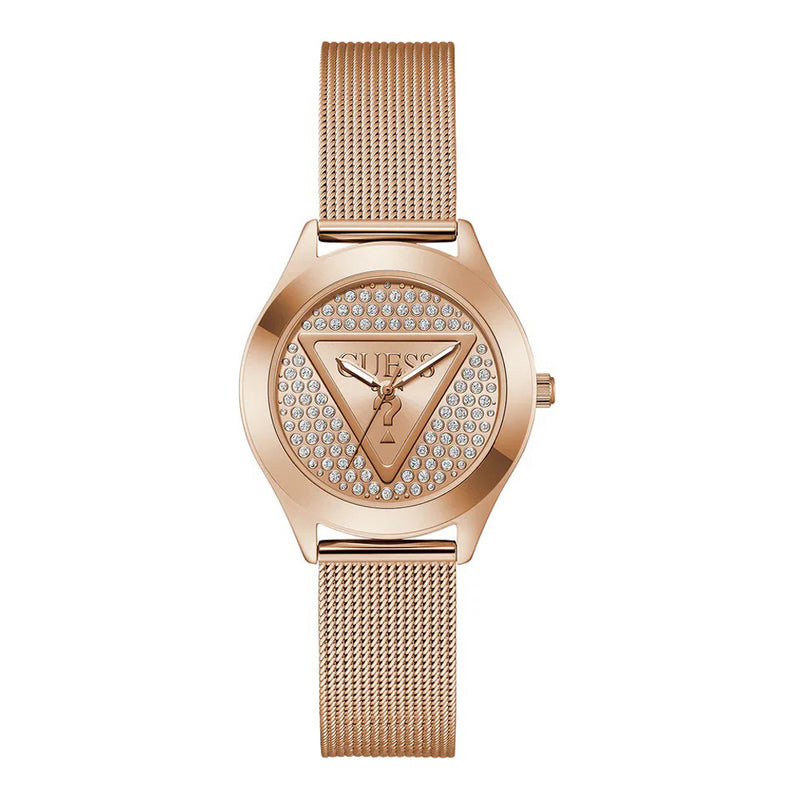 Guess Glitz Plaque GW0835L3 Damenuhr