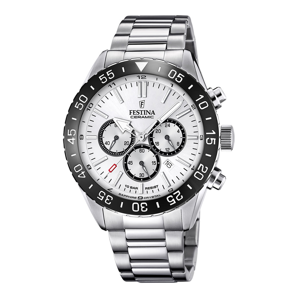 Festina Ceramic F20575/1 Herrenuhr Chronograph