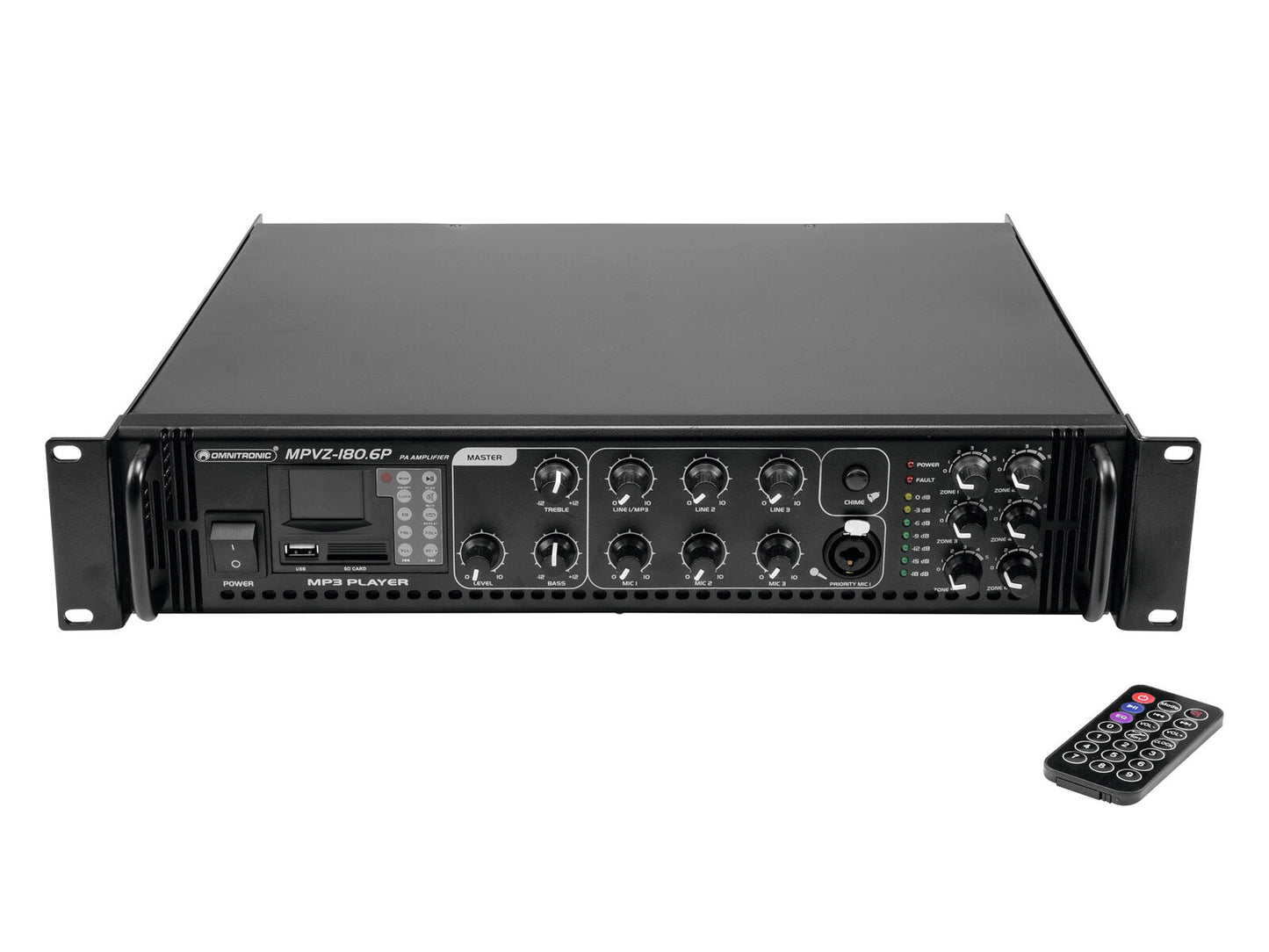OMNITRONIC MPVZ-1806P Mischverstärker