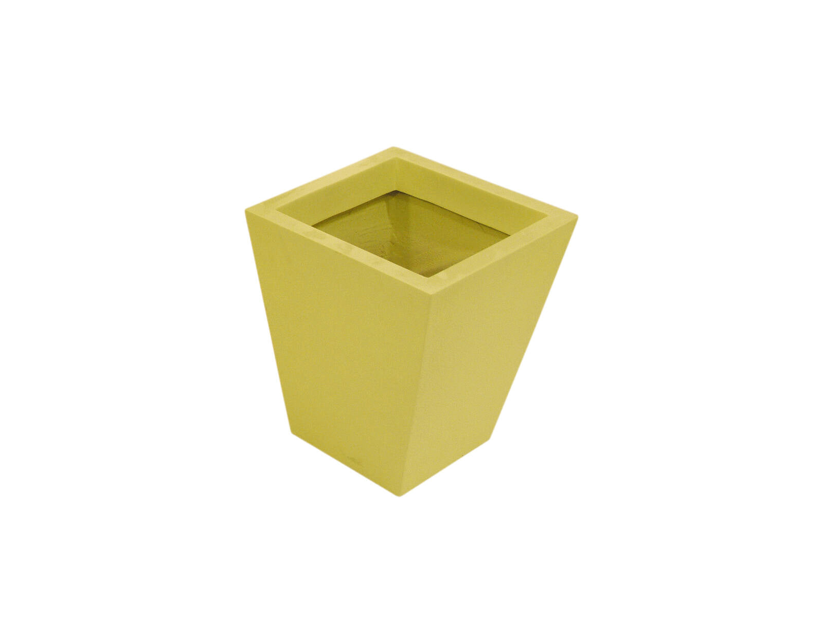 EUROPALMS Fiberglastopf gelb 39x45cm